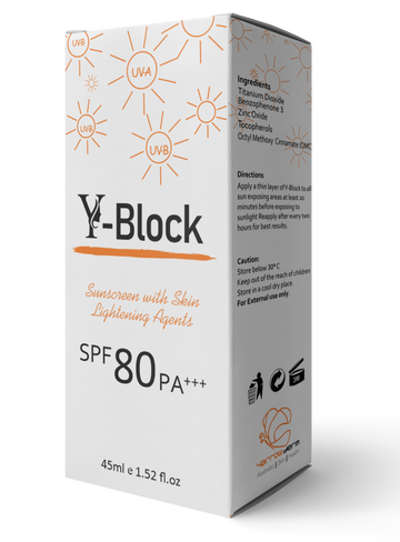 Y-BLOCK - SunBlock SPF 80 PA+++