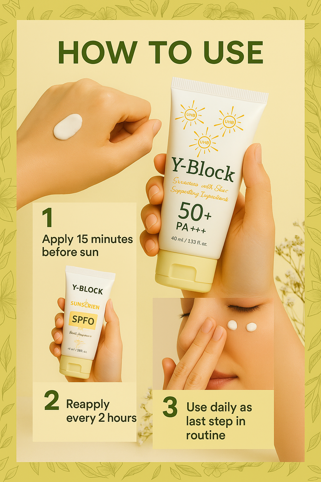 Y-Block Sunblock